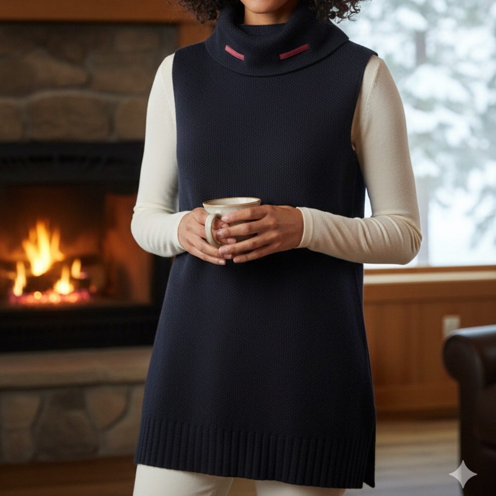 Elegant‎ black Women's Sweater 100% CASHMERE.